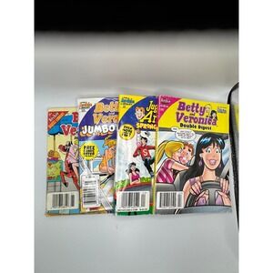 Betty and Veronica Archie Comics Digest Lot Double Jumbo Spring Annual‎ Magazine